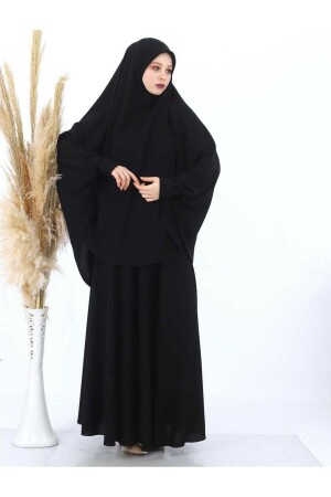 2 Parçalı Kadın Yazlık Çarşaf Hijab - 1