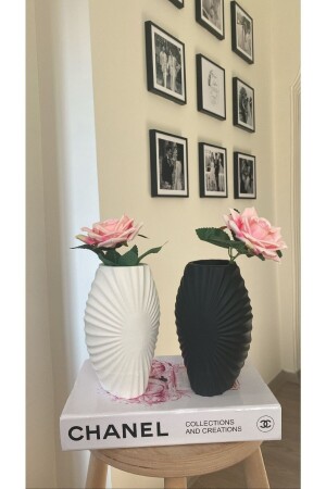 مجموعة من 2 عبوة ديكوراتية - صورة ديكوراتية - عبوة بانباس - Rç Dekor