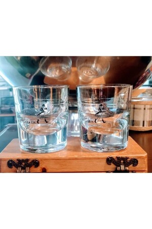 (منيز-جونى ووكر) كوب ويسكي 2 قطع - Sanat Taciri