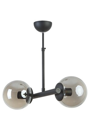 مـنـز-سالسا تصميم عصري كـافيه مطبخ غرفة المعيشة اللون الأسود شـمـان زجاجي مدخن من 2 SLS2 - Modavize