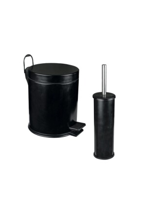 مجموعة من 2 صناديق غبار ومفرشة المرحاضات المطبقة باللون الأسود ST. 0302. 102. S - Maxiflow