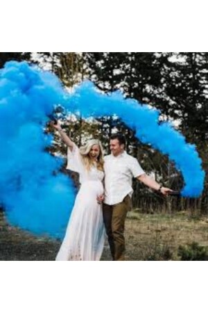 2 Stück Baby Gender Reveal Party Blue Smoke Gender Reveal Blue Smoke - 3