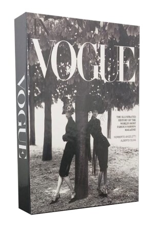 2-teilige dekorative Box im Buch-Look, einfarbig, Home & Vogue Two Women-Thema bay2li2423 - 5