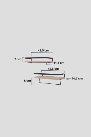 2-teiliger Badezimmer-Regal, Handtuchhalter, dekorativer Badezimmer-Organizer, Mehrzweck-Seifenschalen-Regal - 5