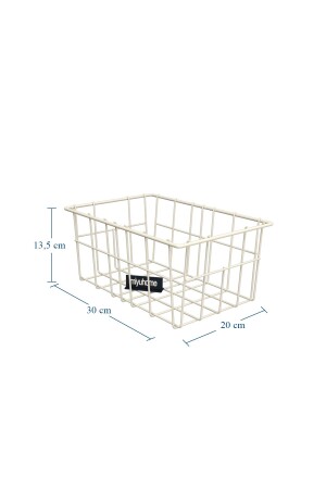 2-teiliger, großer, luxuriöser Korb, Küchen-Organizer, Badezimmer-Organizer, Drahtkorb, Metall-Organizer, Obstkorb - 9