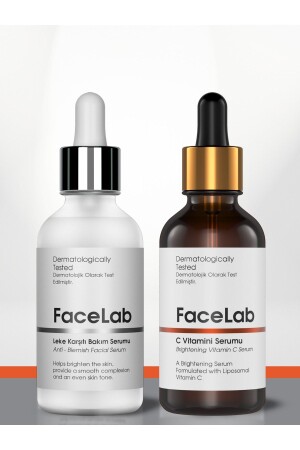 2-teiliges Hautpflegeset – Vitamin-C-Serum + Anti-Makel-Serum 8682835973041 - 1