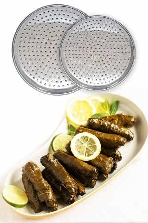 2-teiliges, praktisches, gefülltes Sarma-Kochgerät aus Edelstahl. Sarma-Kochgerät - 1