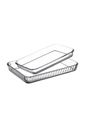 2-teiliges rechteckiges Pyrex-Tablett 090oa 061oa Fma192348 Fma03121 136 P159075 - 1