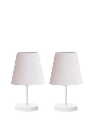 2-teiliges Set Marla Modern Metal Leg Fabric Head Table Lamp Lampshade MARLABBMöbel & Wohnen, Beleuchtung, Lampenschirme! - 1