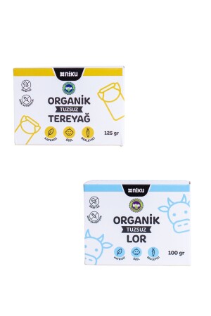 2-teiliges Vorteilspaket aus ungesalzener Bio-Babybutter und Bio-Quark - 1