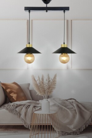 مـنـز-زيمـا مودرنـة لـ 2 قطعـات مصباح معلق شـانديليـر تصميم الذهبـة - غرفة النوم - غرفة المعيشة - - TEKFA