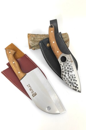 مجموعة من 2 أمازان سلسلة الصلب مزورة سكين الطاهي مجموعة شخصية TYC00230599243 - SürLaz