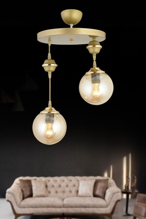 مادة من المضيئة المعلقة من المختلفة المعتادة من 2 قطع زجاجات عسل زجاجية فاخرة TYC00733291025 - Kraliçe