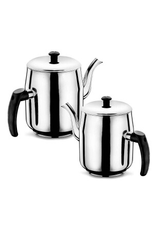 مـنـز - كوب قهوة 2 لترات بيكيليت المقبض الأسود - Ulutaş