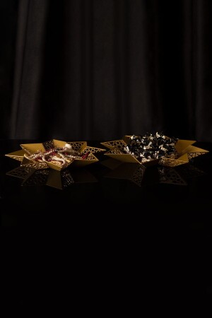 مجموعة من 2 كأس معدني سطح المكتب - هدية رمضان - Wamh124 - Wall Art İstanbul