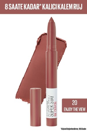 منز قلم اللبن - سوبرستاي حبر 20 استمتع بالنظر 30174191 - Maybelline New York