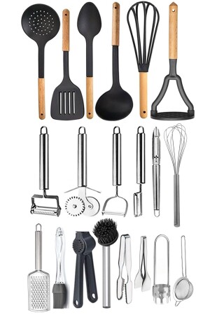 20 Adet Kaşık Çatal Bıçak Seti, Pratik Servis Pişirme Gereçleri, Ekonomik Pratik Set 9293983283983290000 - Homerest