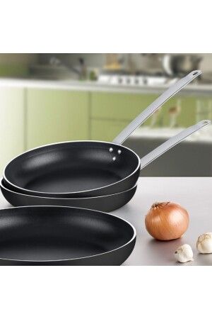 20 Cm Gust Dark Krep Tava- Horeca Non-Stick Krep ve Omlet Tava 20 cm (Lama Kulp) - 1