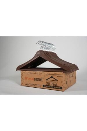 مظهر من الخشب من النوع المختلف من البلاستيك 20 معلقة - Dorcia Home