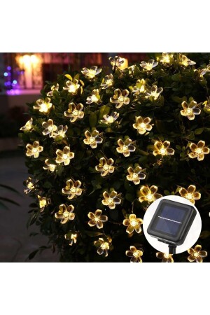 20 LED Solar Flower Tageslicht Bayçe Beleuchtung Dekoration Solarbetrieben 0TJBDKAC24 - 2