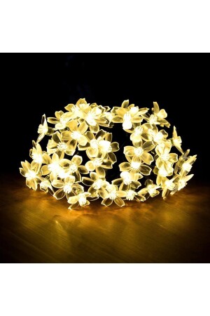 20 LED Solar Flower Tageslicht Bayçe Beleuchtung Dekoration Solarbetrieben 0TJBDKAC24 - 7