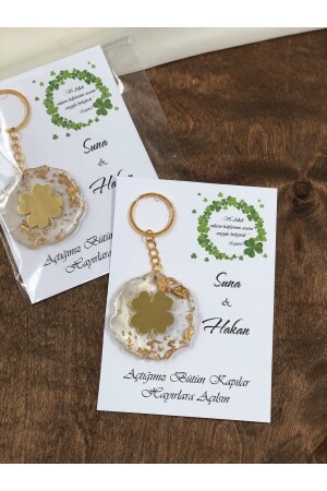 م.ن.ز. -وعد الخصومة زفاف هينا هدية زفاف المفتاح الايبوكسي 20 قطعة قرآنا تذكارية التخفيف ميفل - Masalsı Concept