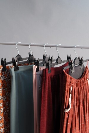20 Stück Kunststoff-Kleiderbügel für Hosen und Röcke, 20 Stück Kleiderbügel, PLSM-Kleiderbügel 2 - 5