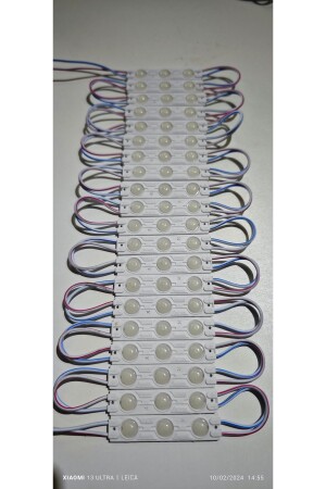 20 Stück LED-Modul mit Linse weiß - 4