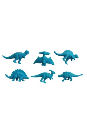 20-teiliges Dinosaurier-Set aus Kunststoff in 4 verschiedenen Farben - 4