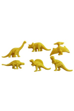 20-teiliges Dinosaurier-Set aus Kunststoff in 4 verschiedenen Farben - 5