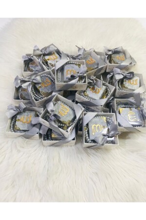 هدية الوصول المزدوج و المجموعة التسبيح 20 لون رمادى - Classy