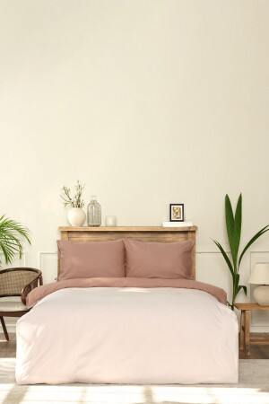 م.ن.ز-بنيك بيج براون قابلة للتعديل غطاء المزدوج 200 مجموعة 18. 01. 0689 - Karaca Home