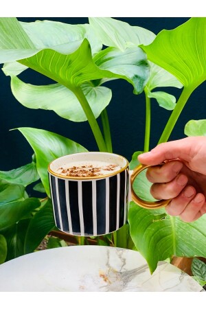 كوب من الشاي النيسكافيه من نوع واحد من الكوب الثنائي الراقي 200 مل - Carmen Soft Paris