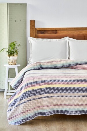 (منيز-تويلا) (داستي روز) كُلّ بطانية مزدوجة 200 - Karaca Home