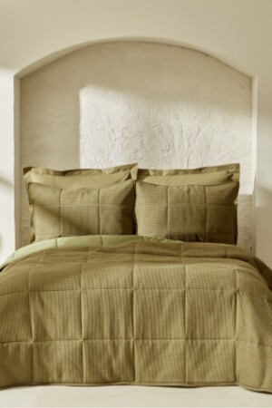 (منيز-موز) مضاعفة الربيعية الراحة الكاكي 200 - Karaca Home