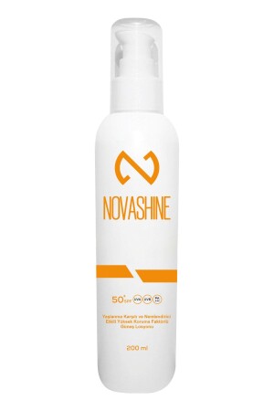 مادة مكافحة الشيخوخة والرطوبة من كريم الشمس مع عامل حماية عال 200 مل Pa كريم الشمس NS-01 - Novashine