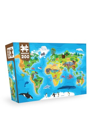 200 PARÇA - ANIMAL WORLD MAP (HAYVAN DÜNYA HARİTASI) - 2