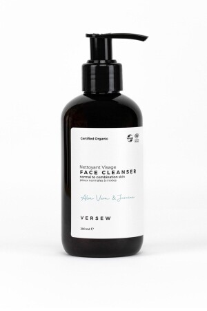 جيل تنظيف الوجه الطبيعي من الجلد العادي 200 مل - Versew