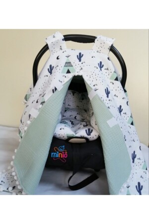 غطاء ووسادة من أدوات المسلين المزججة 20001717 - BabyLifeHome