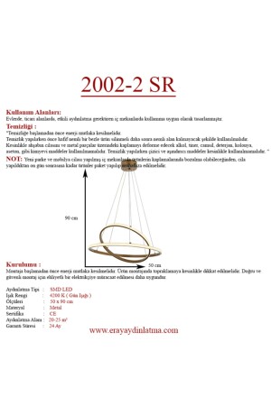 2002-2 Antiker LED-Kronleuchter 2002-2 ESK - 7