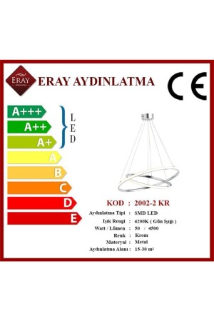 2002-2 Krom Led Avize 2002-2 KR - 6