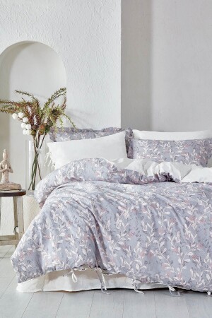 مجموعة من القماش غير الحديدي المطبوعة 200x220 سم NVRLDN200x220 - Ecocotton