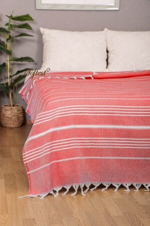 MNZ-200x240 سم سلطان بيك مزدوج المجانب، غطاء السرير، غطاء الأريكة، بيكي البيسيتيمال - Softest