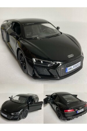 2020 Audi R8 Coupe - Çek Bırak 5inch. Lisanslı Model Araba, Oyuncak Araba 1:36 KT5422D - 1