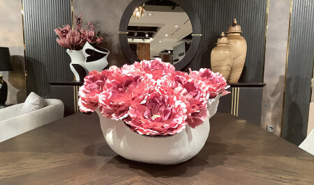 المكعب الأبيض مع الزهور - 20218 - Cadde Yıldız