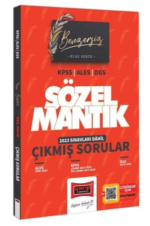 2024 KPSS ALES DGS Benzersiz Sözel Mantık Çıkmış Son 10 Yılın Soruları (2023 Sınavları Dahil) - 2