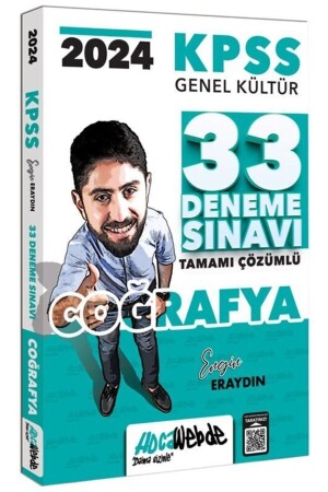 2024 Kpss Gk Coğrafya Tamamı Çözümlü 33 Deneme Sınavı - 2