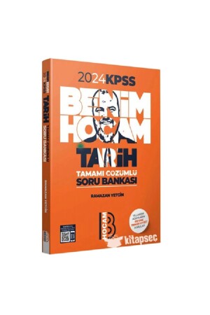 2024 KPSS Tarih Tamamı Çözümlü Soru Bankası Benim Hocam Yayınları - 1