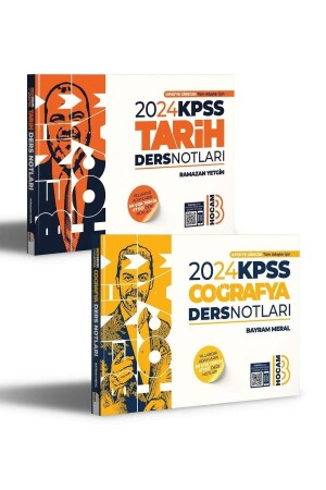 2024 KPSS Tarih ve Coğrafya Ders Notları Seti Benim Hocam Yayınları - 2