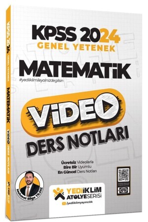 2024 Kpss Workshop-Reihe Mathematik-Video-Vorlesungsnotizen – Mehmet Bilge Yıldız - 2